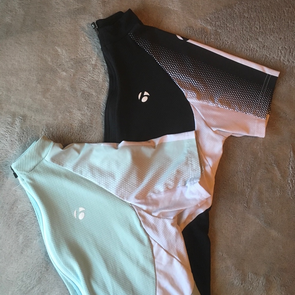 TWO Bontrager bike jerseys!